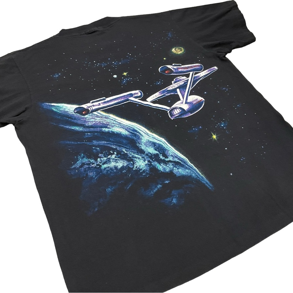 Vintage Changes Star Trek USS Enterprise Spaceship T-Shirt Trekkie 90’s … - Picture 6 of 16